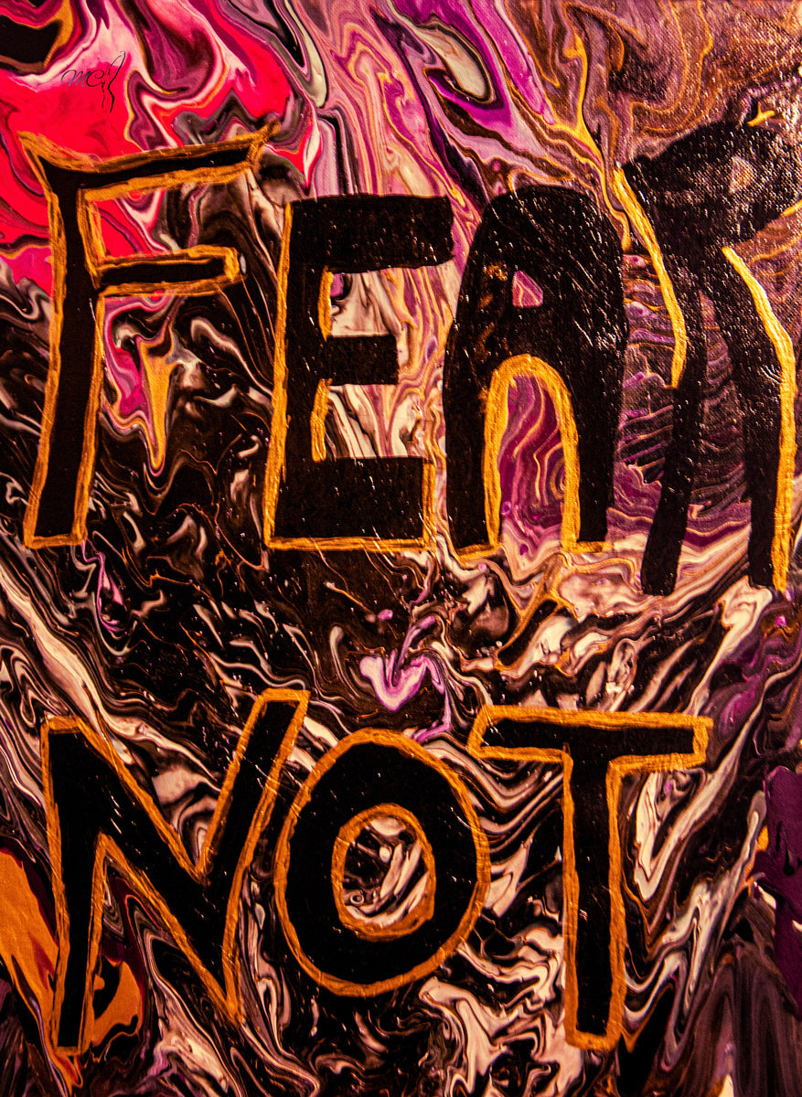 Fear Not Paint Pour