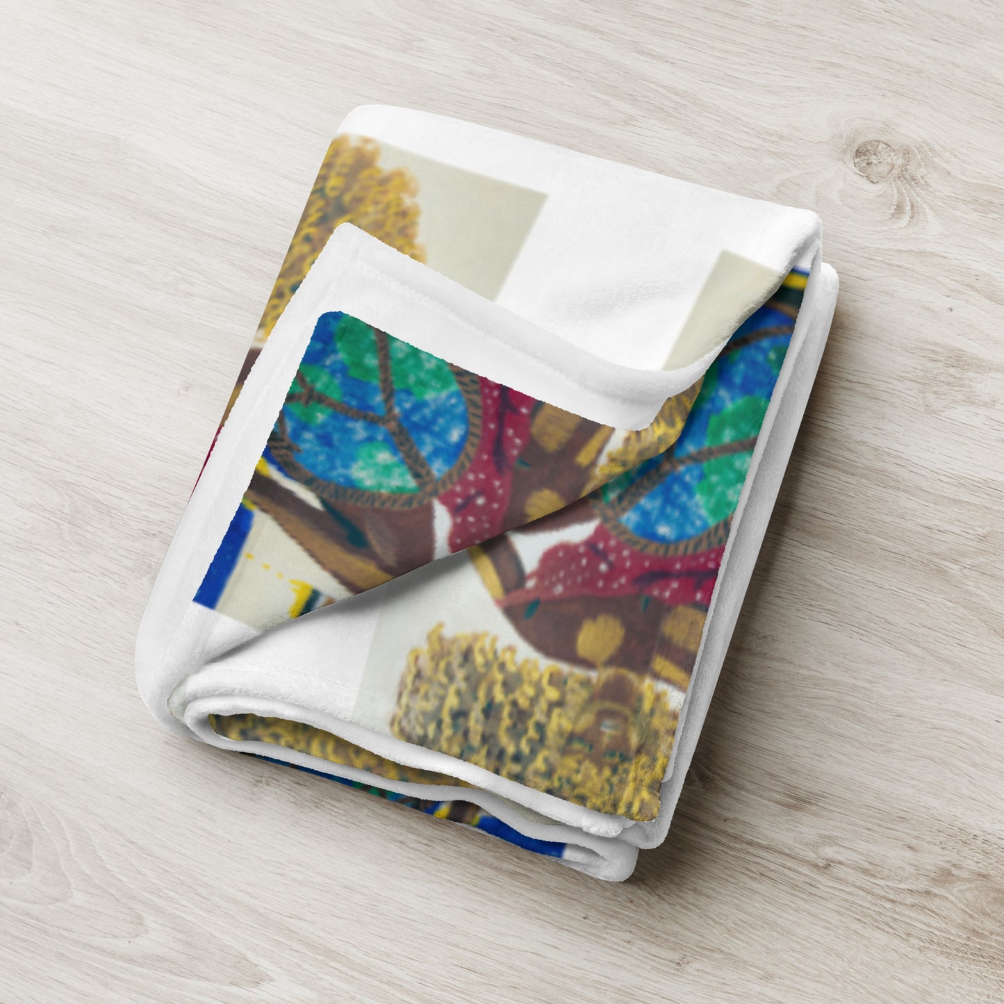 Mother Earth Throw Blanket