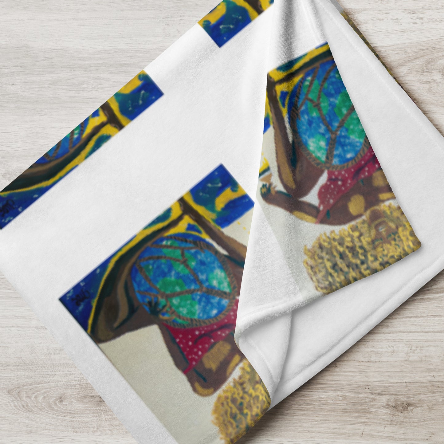 Mother Earth Throw Blanket