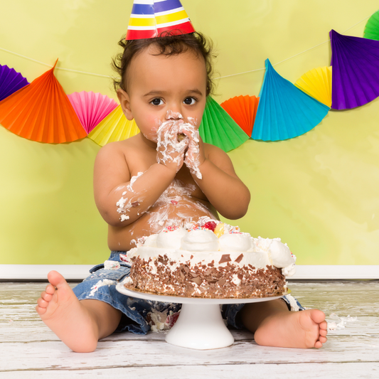 Milestone Moments - Newborn, 6 Months, 1st Year Cake Smash